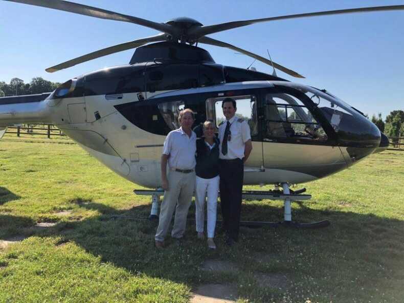 Ec135 helicopter charter