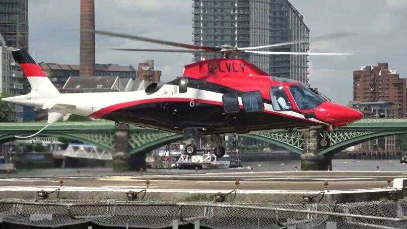 A109 grand lifting from london