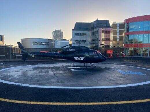 AS355 Battersea Heliport | Battersea Helicopter As355 helicopter at battersea heliport