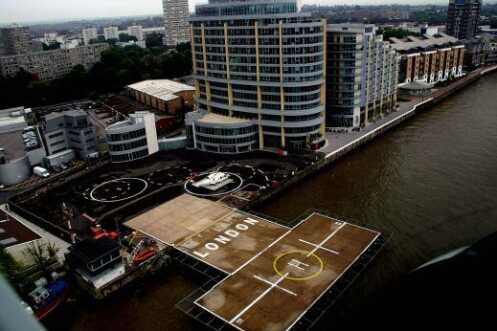 London battersea heliport