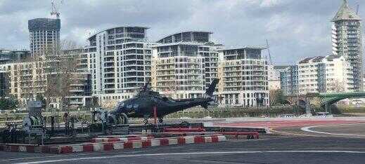 London Helicopter pad | Battersea Helicopter The london heliport