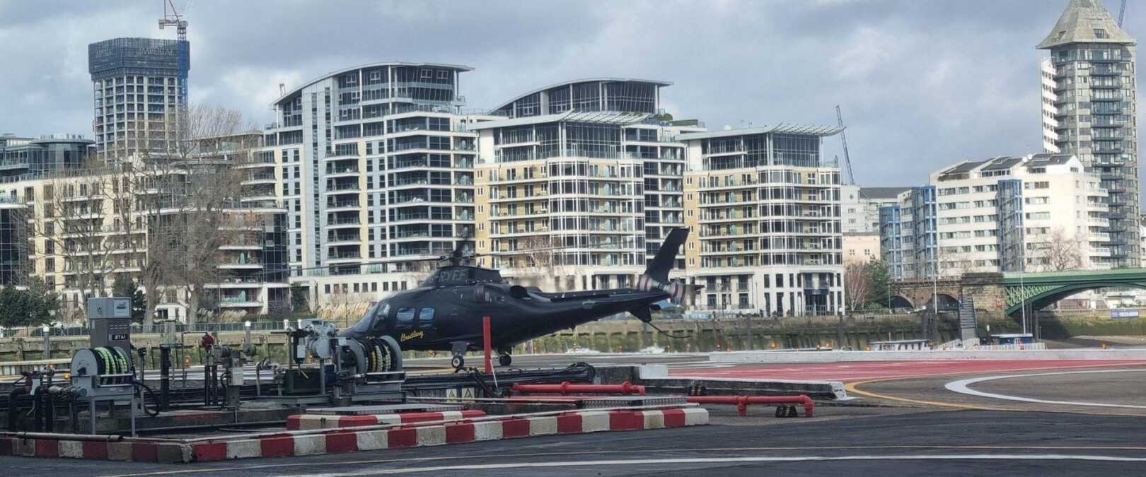 London helicopter pad