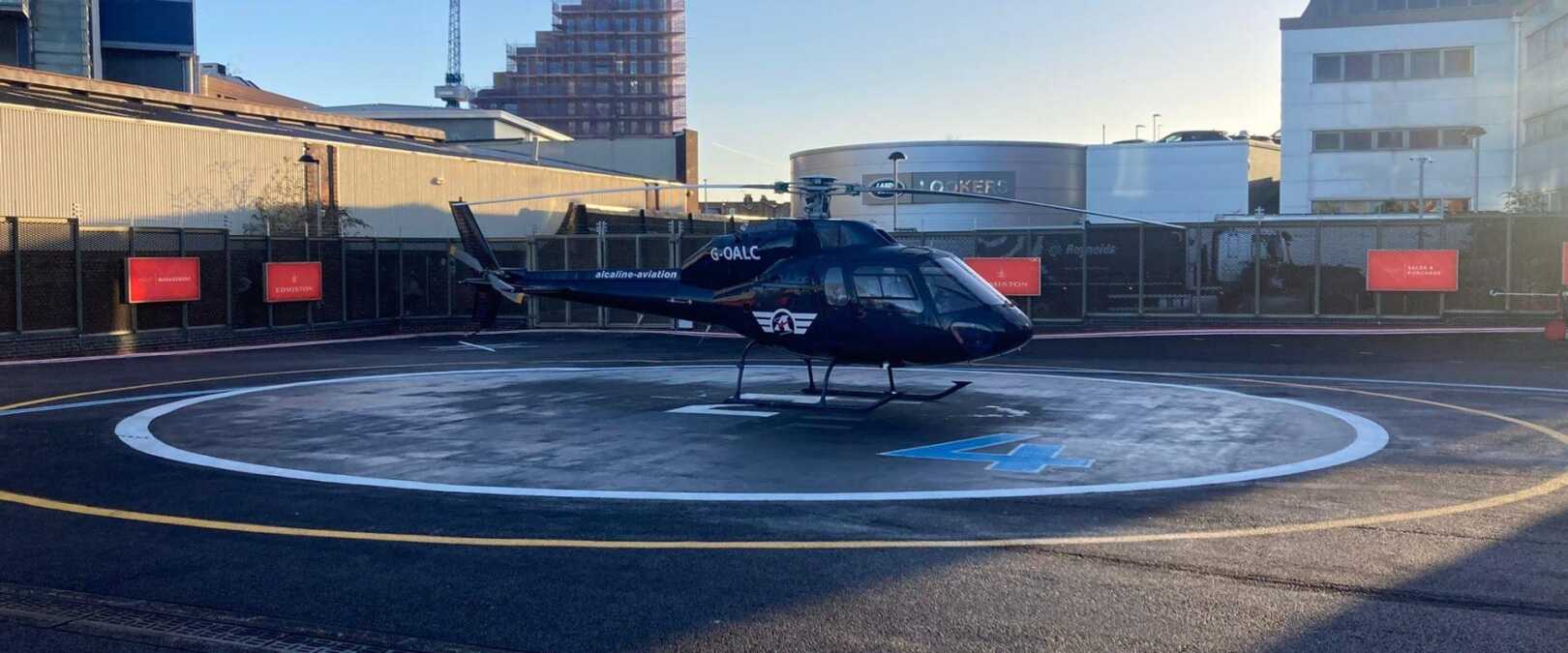 London heliport helipad