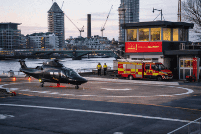 London Heliport airport transfers | Battersea Helicopter London heliport airport transfers